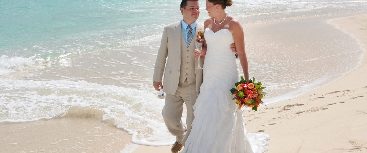 bahamas beach wedding